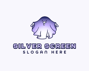 Scary Ghost Costume Logo