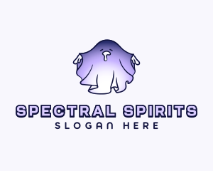 Scary Ghost Costume logo design