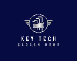 Hex Wrench Mechanic  logo design