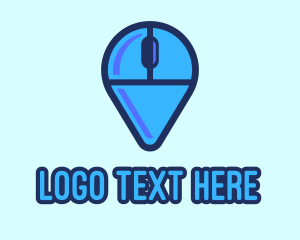Technology - Computer Mouse Locator logo design