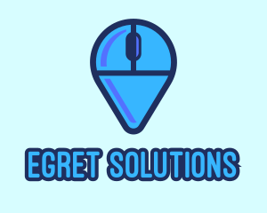 Computer Mouse Locator logo design