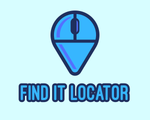 Locator - Computer Mouse Locator logo design