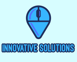 Computer Mouse Locator logo design