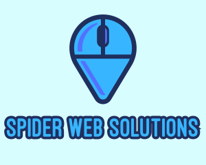 Computer Mouse Locator logo design