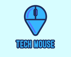 Computer Mouse Locator logo design