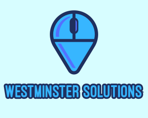 Computer Mouse Locator logo design