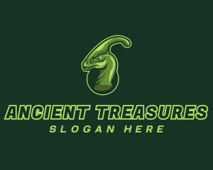 Jurassic Dinosaur Avatar logo design