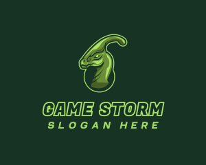 Jurassic Dinosaur Avatar logo design