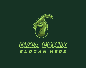Ancient - Jurassic Dinosaur Avatar logo design