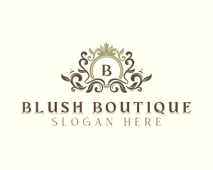 Upscale Royal Boutique logo design