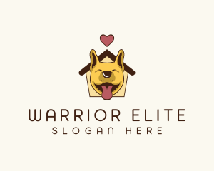 Dog - Veterinary Pet House logo design