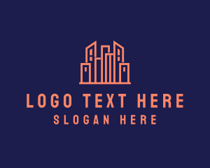 Commercial - Real Estate Skyline logo design