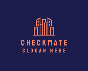 Real Estate Skyline logo design