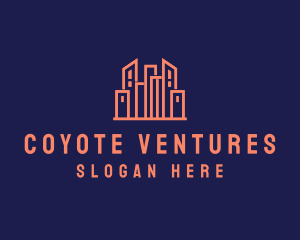 Real Estate Skyline logo design