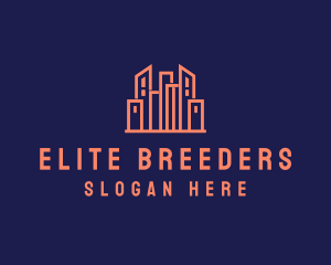 Real Estate Skyline logo design