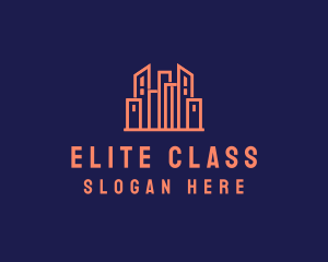 Real Estate Skyline logo design