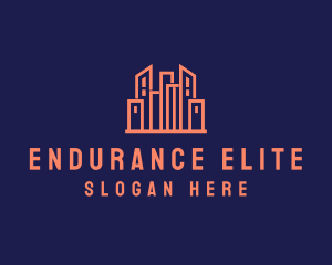 Real Estate Skyline logo design