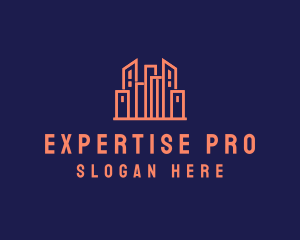 Real Estate Skyline logo design