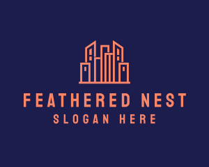 Real Estate Skyline logo design