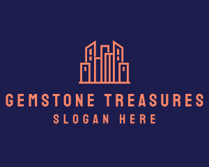 Real Estate Skyline logo design