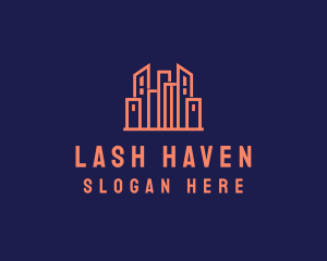 Real Estate Skyline logo design