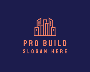 Real Estate Skyline logo design