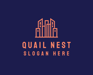 Real Estate Skyline logo design