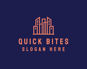 Real Estate Skyline logo design