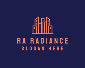 Real Estate Skyline logo design