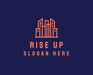 Real Estate Skyline logo design