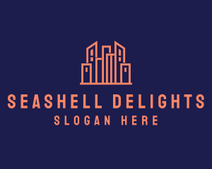 Real Estate Skyline logo design