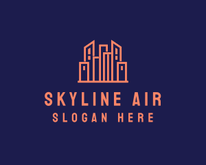Real Estate Skyline logo design