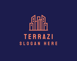 Real Estate Skyline logo design