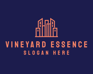 Real Estate Skyline logo design