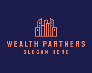 Real Estate Skyline logo design