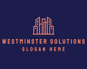 Real Estate Skyline logo design