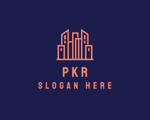 Real Estate Skyline logo design