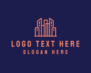 Singapore - Real Estate Skyline logo design