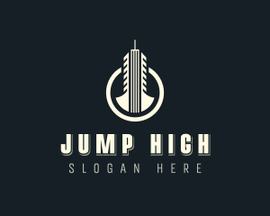 Realtor High Rise Building logo design