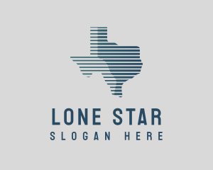 Texas - Abstract Texas Map logo design