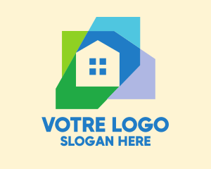 Development - Simple Colorful Home Realty logo design