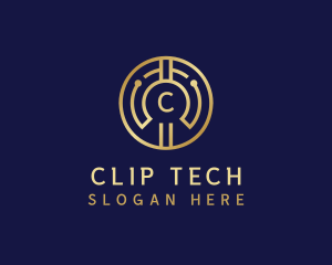 Digital Cryptocurrency Tech logo design