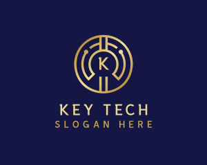 Digital Cryptocurrency Tech logo design