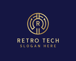 Digital Cryptocurrency Tech logo design