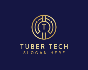 Digital Cryptocurrency Tech logo design