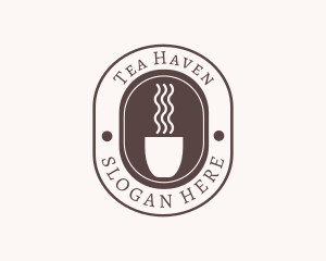 Hot Coffee Drink logo design