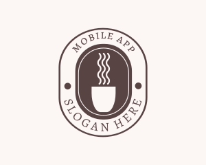 Breakfast - Coffee Cafe Oval logo design