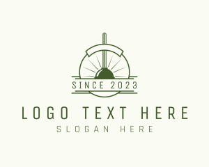 Hipster Plunger Sanitation logo design
