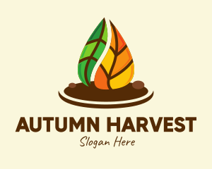 Fall Leaves Park  logo design