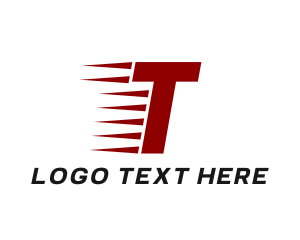 Express Logistics Transport logo design